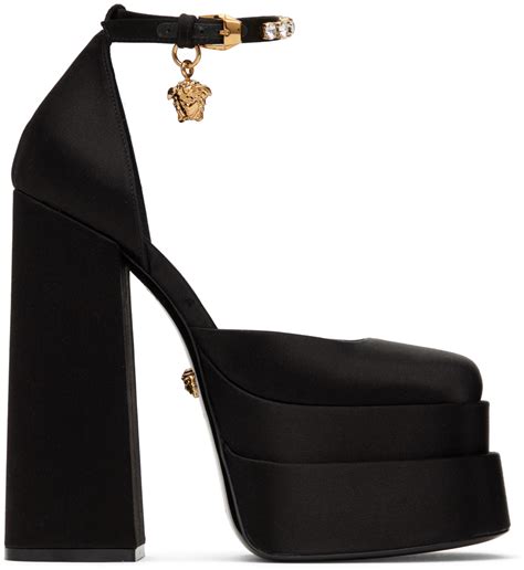 versace heels canada|versace platform heel boots.